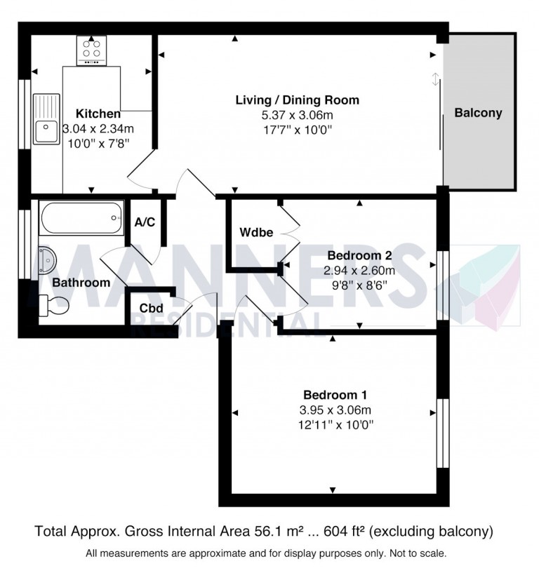 Floorplans For Park Drive, Woking