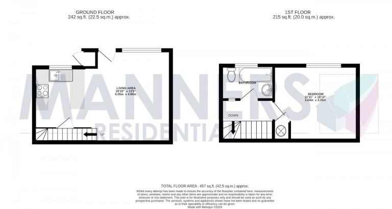 Floorplans For Coniston Way, Egham