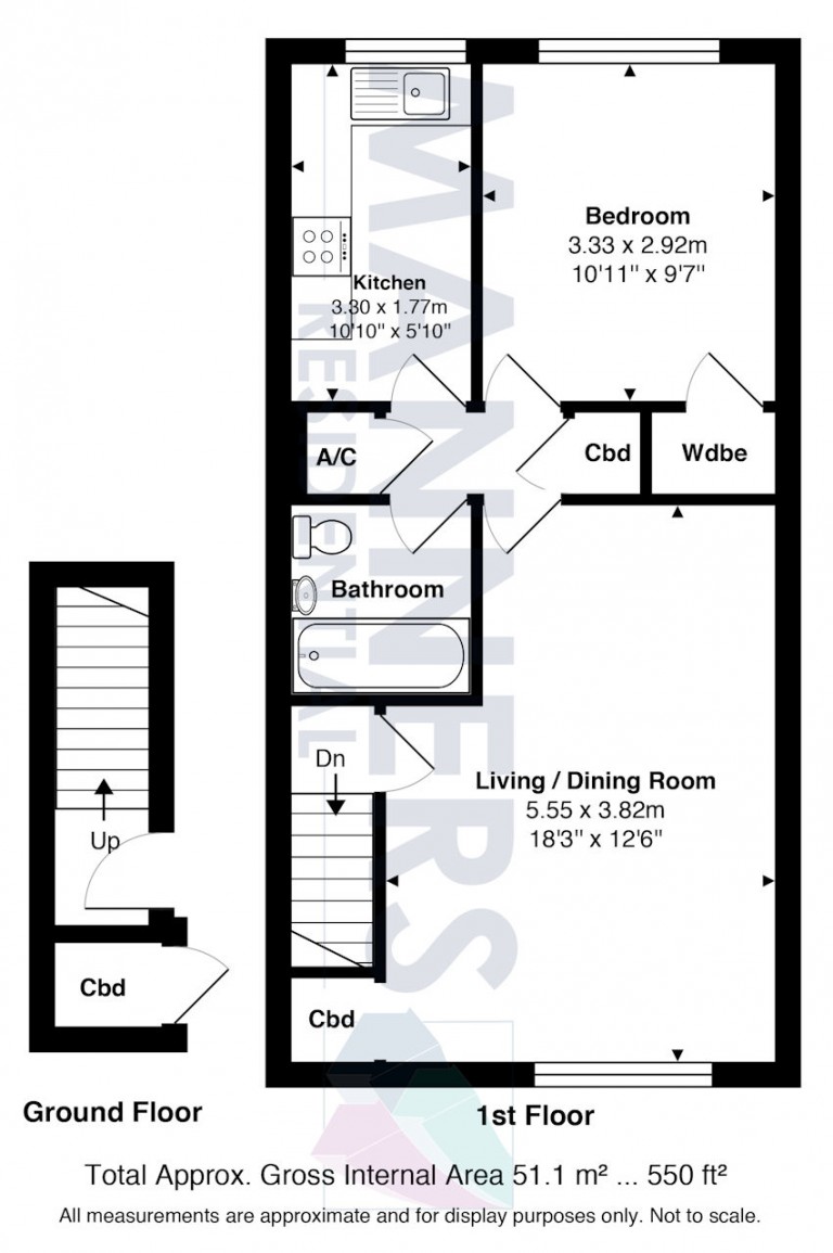 Floorplans For Wansford Green, Woking