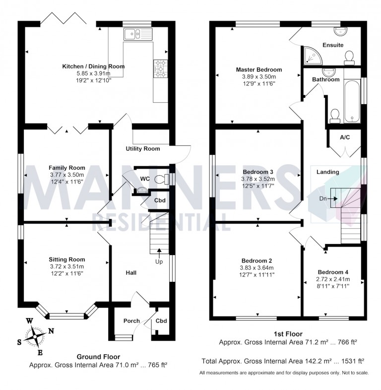 Floorplans For Horsell, Woking