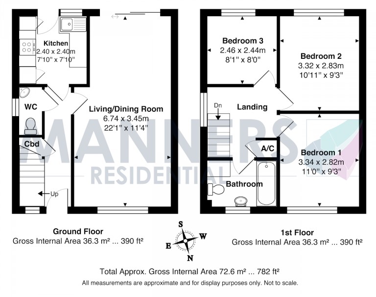 Floorplans For Robin Hood Road, Woking