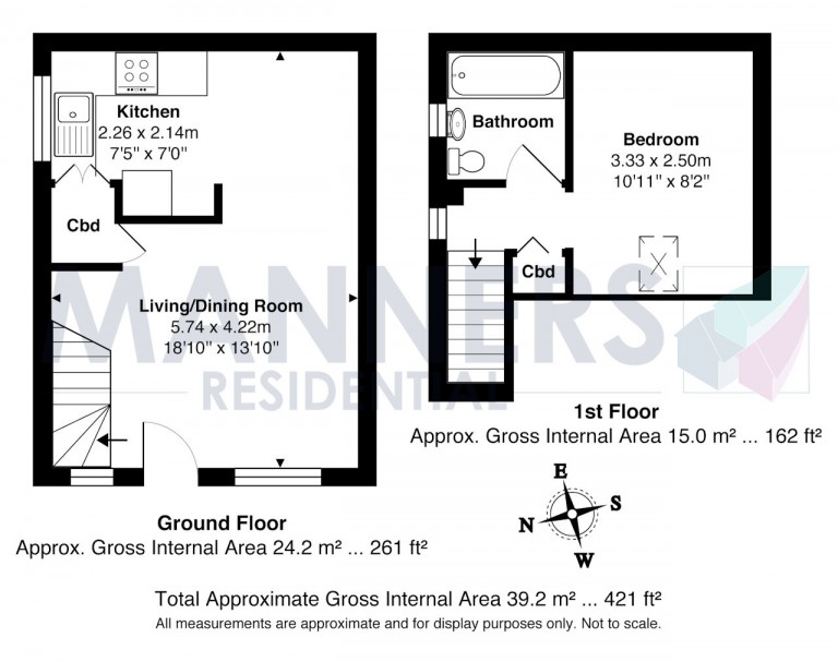 Floorplans For Willowmead Close, Woking