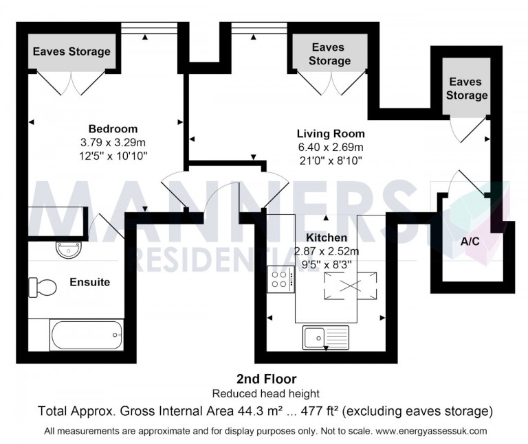 Floorplans For Broomhall Road, Woking