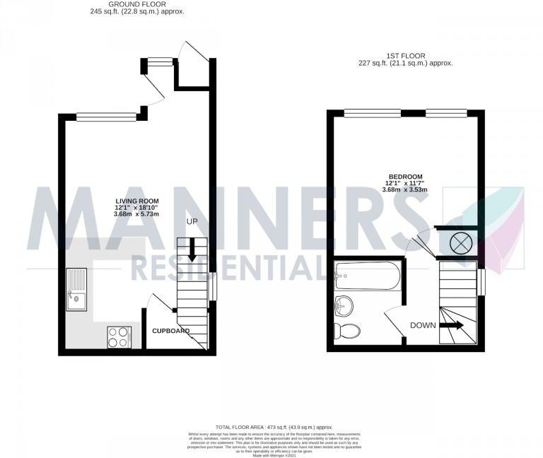 Floorplans For Waverley Court, Woking