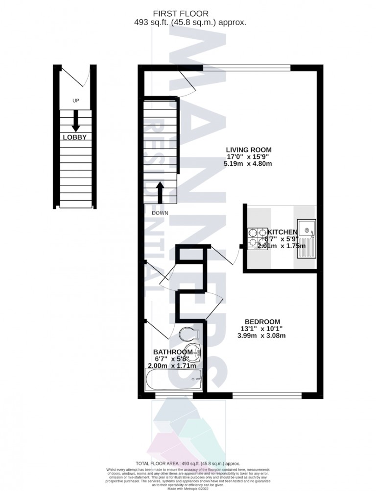 Floorplans For South Road, Woking