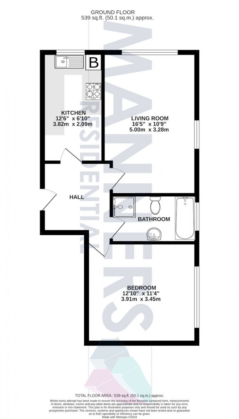 Floorplans For Wych Hill Rise, Woking