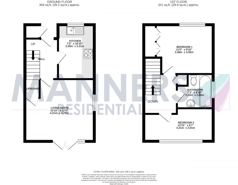 Floorplans For Ashton Road, Woking