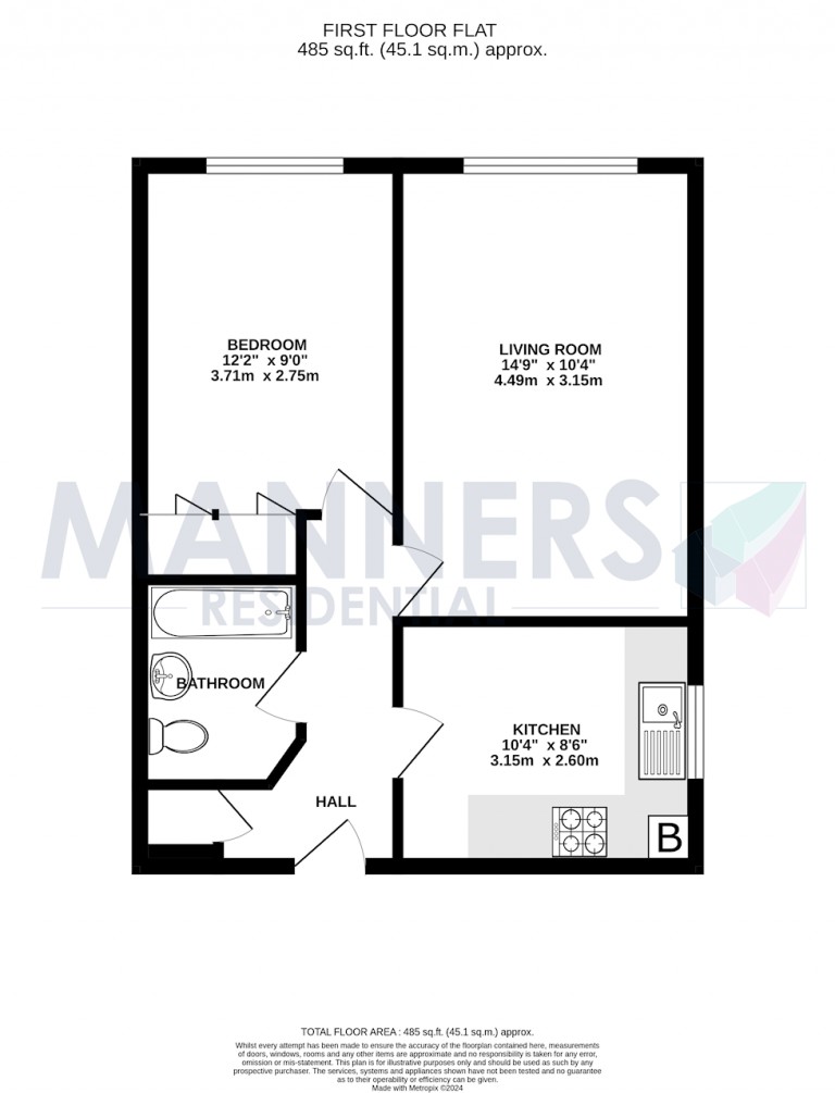 Floorplans For Brooklyn Road, Woking