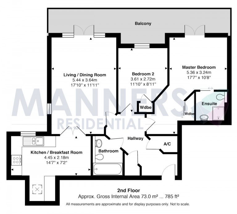 Floorplans For Pembroke Road, Woking