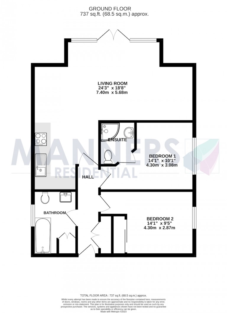 Floorplans For Westfield Road, Woking