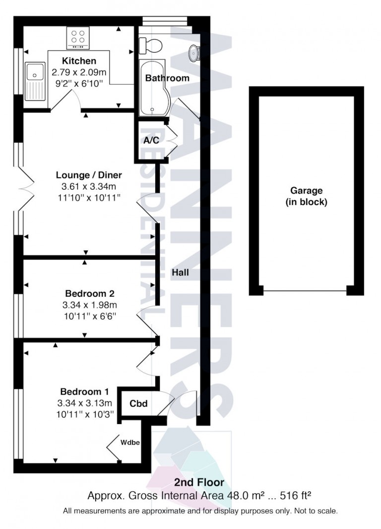 Floorplans For Hallington Close, Woking