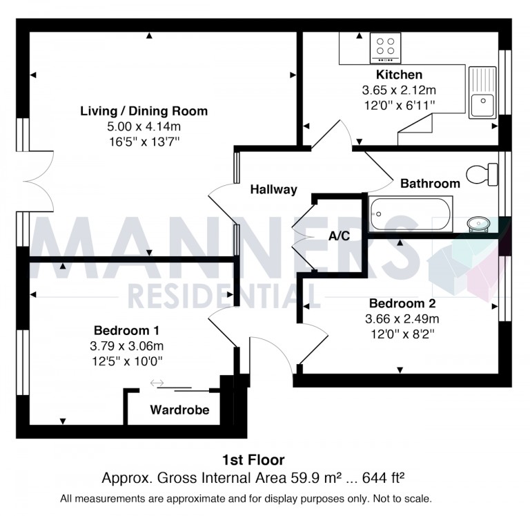 Floorplans For Midhope Close, Woking